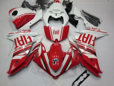 Comprare Carena Moto Yamaha YZF 1000 R1 2007-2008 - Bianco Rosso Fiat