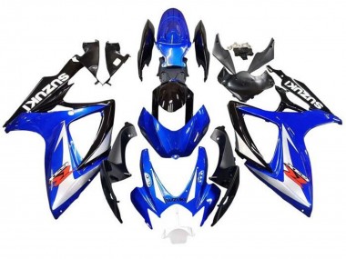 Comprare Carena Moto Suzuki GSXR 600 / GSXR 750 2006-2007 - Blu Bianco Nero Rosso