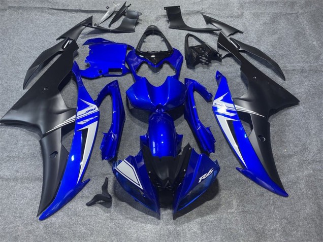 Comprare Carena Moto Yamaha YZF R6 2008-2016 - Blu Bianco Nero Opaco