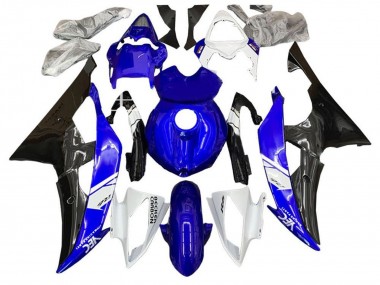 Comprare Kit Carena Moto Yamaha YZF R6 2008-2016 - Bianco Blu Nero Lucido