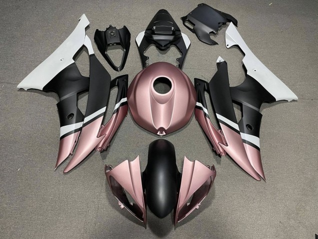 Comprare Carena Moto Yamaha YZF R6 2008-2016 - Bianco Rose Oro Nero Opaco