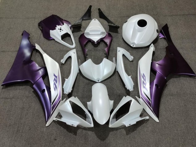 Comprare Carena Moto Yamaha YZF R6 2008-2016 - Bianco Viola