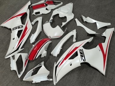 Comprare Kit Carena Moto ABS Yamaha YZF R6 2008-2016 - Bianco Perla Rosso