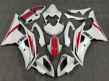 Comprare Kit Carena Moto ABS Yamaha YZF R6 2008-2016 - Bianco Perla Rosso