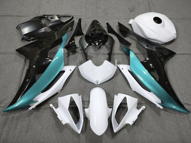 Comprare Carena Moto Yamaha YZF R6 2008-2016 - Bianco Nero Blu Verde Acqua