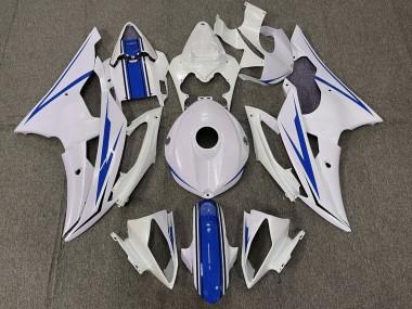 Comprare Kit Carena Moto Yamaha YZF R6 2008-2016 - Bianco Blu