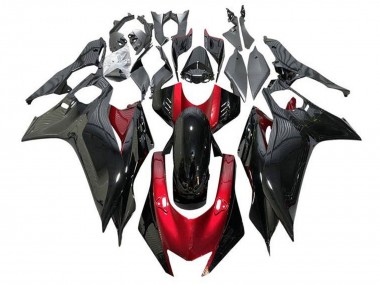 Comprare Carena Moto Yamaha YZF R6 2017-2023 - Rosso Nero Lucido