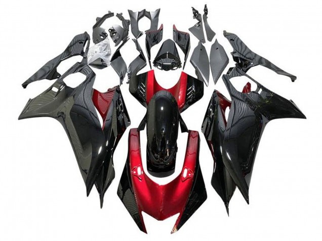 Comprare Carena Moto Yamaha YZF R6 2017-2023 - Rosso Nero Lucido