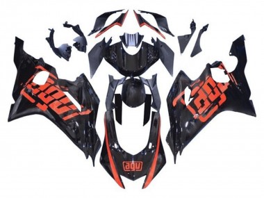 Comprare Carena Moto Yamaha YZF R6 2017-2023 - Nero Lucido Rosso AGV
