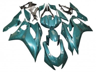 Comprare Carena Moto Yamaha YZF R6 2017-2023 - Metallico Teal Verde