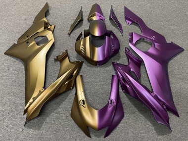 Comprare Carena Moto Yamaha YZF R6 2017-2023 - Oro Opaco Viola Diviso