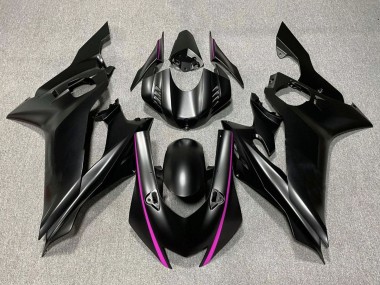 Comprare Carena Moto Yamaha YZF R6 2017-2023 - Nero Opaco Rosa