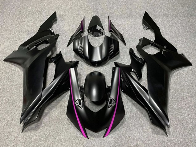 Comprare Carena Moto Yamaha YZF R6 2017-2023 - Nero Opaco Rosa