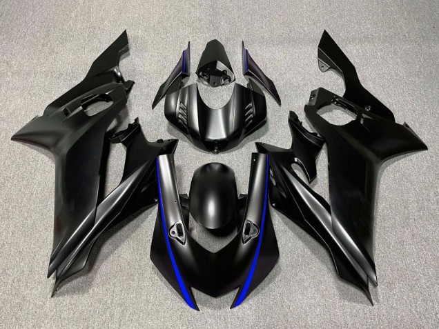 Comprare Carena Moto Yamaha YZF R6 2017-2023 - Nero Opaco Blu