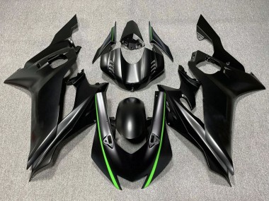 Comprare Carena Moto Yamaha YZF R6 2017-2023 - Nero Opaco Verde