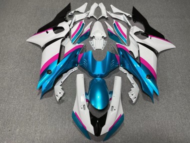 Comprare Carena Moto Yamaha YZF R6 2017-2023 - Bianco Rosa Blu Nero