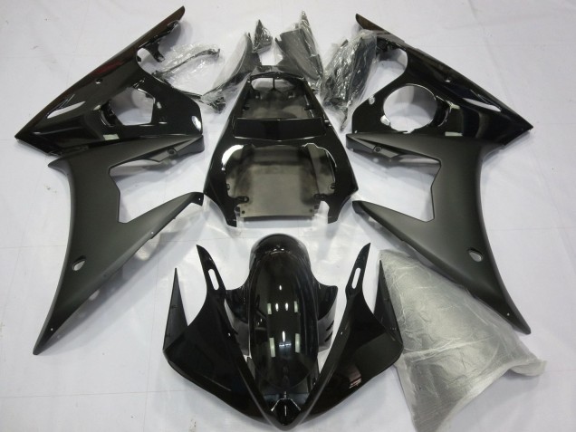 Comprare Carena Moto Yamaha YZF R6 2005 - Nero Lucido Nero Opaco