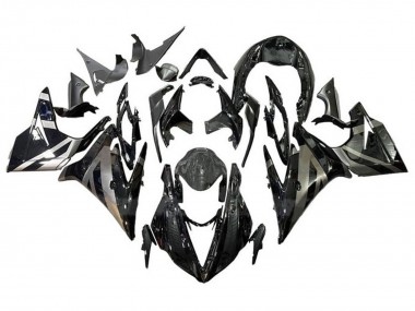 Comprare Carena Moto Triumph Daytona 675 Triple 2013-2016 - Argento Nero Lucido