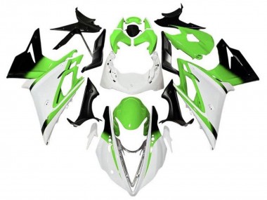 Comprare Carena Moto Triumph Daytona 675 Triple 2013-2016 - Bianco Verde Nero Lucido