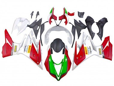 Comprare Carena Moto Triumph Daytona 675 Triple 2013-2016 - Bianco Rosso Verde