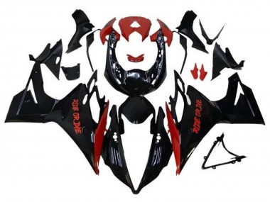 Comprare Carena Moto Triumph Daytona 675 Triple 2013-2016 - Nero Lucido Rosso Ride or Die