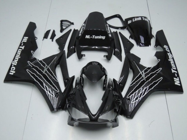 Comprare Kit Carena Moto Triumph Daytona 675 Triple 2006-2008 - Nero Lucido
