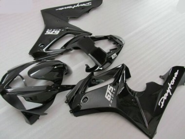 Comprare Carena Moto Triumph Daytona 675 Triple 2006-2008 - Nero Lucido Nero Opaco