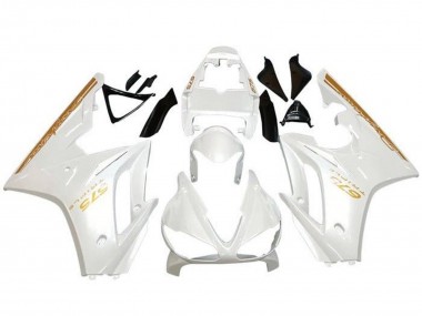 Comprare Carena Moto Triumph Daytona 675 Triple 2009-2012 - Bianco Oro