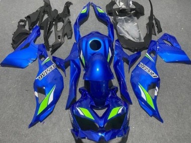 Comprare Carena Moto Kawasaki ZX4R ZX-4RR 2019-2025 - Blu Verde Ecstar