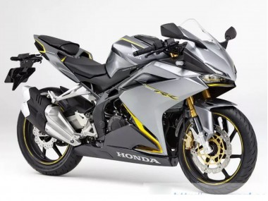 Comprare Carena Moto Honda CBR250RR 2017-2022 - Argento Giallo Nero Opaco