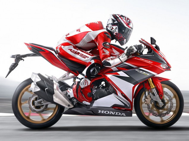 Comprare Carena Moto Honda CBR250RR 2017-2022 - Bianco Rosso Nero Opaco