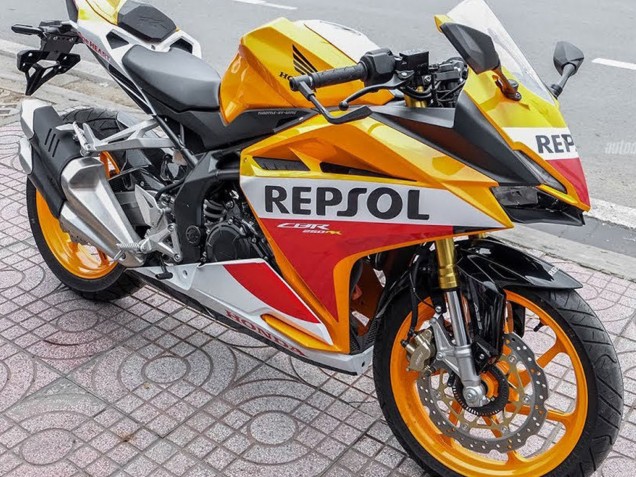 Comprare Carena Moto Honda CBR250RR 2017-2022 - Giallo Bianco Rosso Repsol