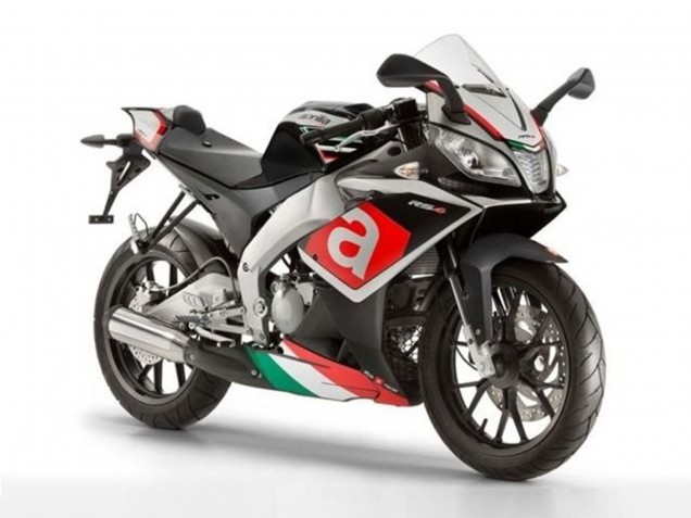 Comprare Carena Moto Aprilia RS4 50 125 2012-2018 - Bianco Rosso Verde Nero Opaco