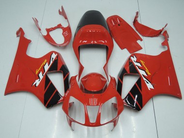 Comprare Kit Carena Moto Honda VTR1000 2000-2006 - Rosso Nero Lucido Banda