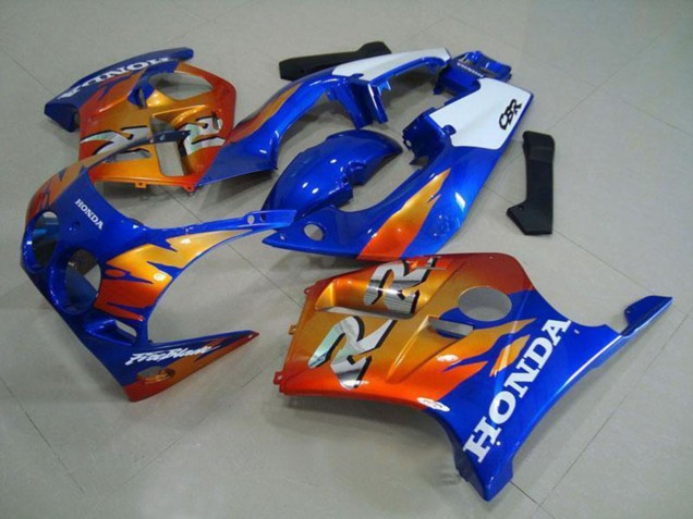 Comprare Carena Moto Honda CBR250RR MC19 1988-1989 - Bianco Blu Arancia