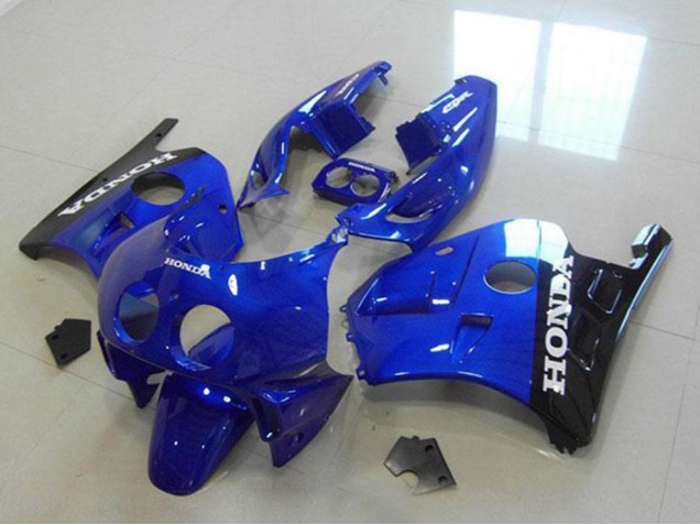 Comprare Carena Moto Honda CBR250RR MC22 1990-1998 - Blu Nero Lucido Bianco Decals