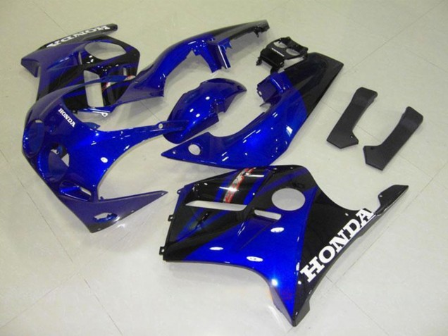 Comprare Carena Moto Honda CBR250RR MC22 1990-1998 - Blu Nero Lucido Bianco Decal