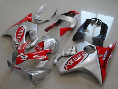 Comprare Carena Moto Honda CBR600 F4i 2001-2003 - Argento Rosso Fortuna