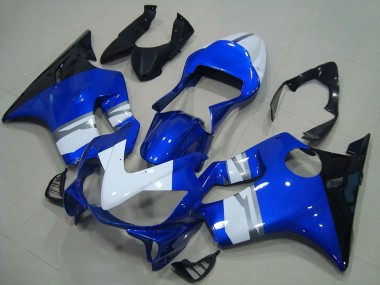 Comprare Carena Moto Honda CBR600 F4i 2001-2003 - Bianco Blu Nero Lucido