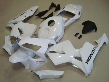 Comprare Carena Moto Honda CBR600RR 2003-2004 - Bianco Nero Decal