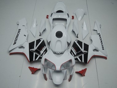 Comprare Carena Moto Honda CBR600RR 2003-2004 - Bianco Nero Lucido