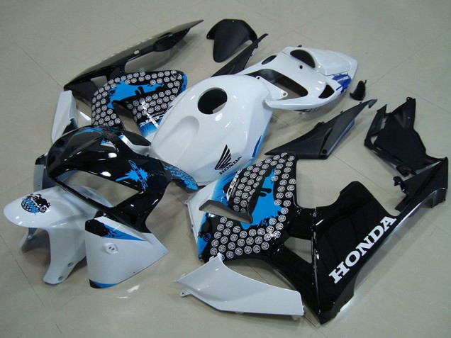 Comprare Carena Moto Honda CBR600RR 2005-2006 - Bianco Blu Nero