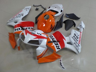 Comprare Kit Carena Moto Completo Honda CBR600RR 2005-2006 - Arancia Bianco Rosso Nero Lucido Repsol