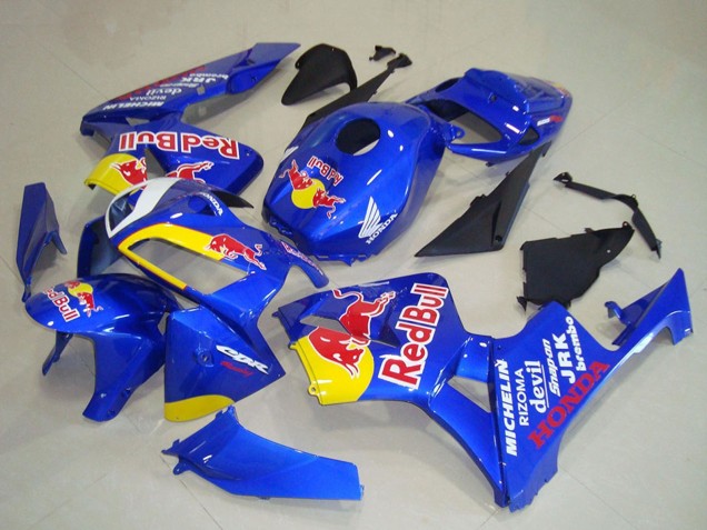 Comprare Carena Moto Honda CBR600RR 2005-2006 - Blu Giallo Red Bull