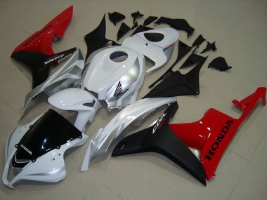 Comprare Carena Moto Honda CBR600RR 2007-2008 - Bianco Argento Rosso Nero Lucido