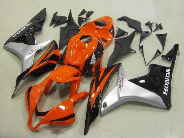 Comprare Carena Moto Honda CBR600RR 2007-2008 - Argento Arancia Nero Lucido