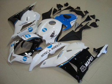 Comprare Carena Moto Honda CBR600RR 2009-2012 - Bianco Blu Nero Lucido Konica Minolta
