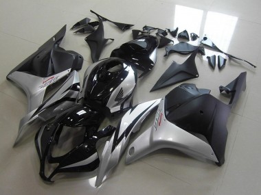 Comprare Carena Moto Honda CBR600RR 2009-2012 - Argento Nero Lucido Nero Opaco
