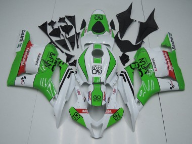 Comprare Carena Moto Honda CBR600RR 2009-2012 - Bianco Verde Rosso Go Fun