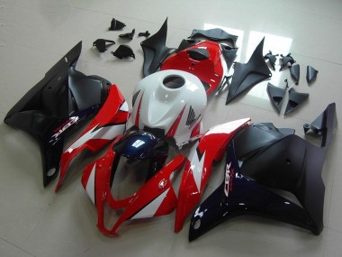 Comprare Carena Moto Honda CBR600RR 2009-2012 - Bianco Rosso Blu Scuro Nero Lucido